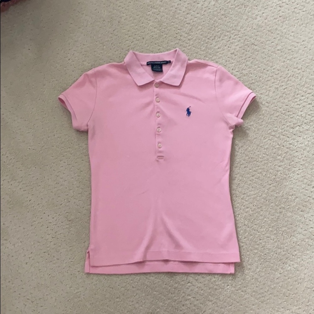 Ralph Lauren Sport light pink polo